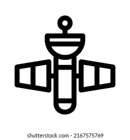 satellite icon or logo isolated sign symbol vector illustration - high quality black style vector icons
