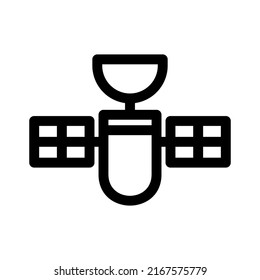 satellite icon or logo isolated sign symbol vector illustration - high quality black style vector icons
