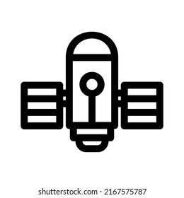satellite icon or logo isolated sign symbol vector illustration - high quality black style vector icons
