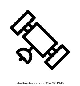 satellite icon or logo isolated sign symbol vector illustration - high quality black style vector icons
