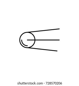 satellite icon on white background