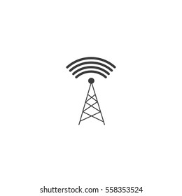 satellite icon. sign design