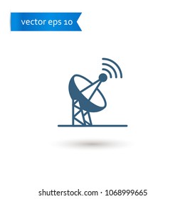 satellite. satellite icon. sign design. Vector EPS 10.