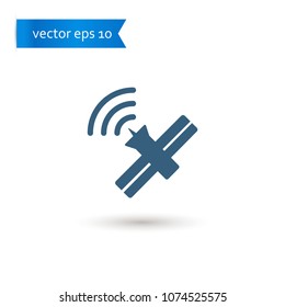 satellite. satellite icon. sign design. Vector EPS 10.