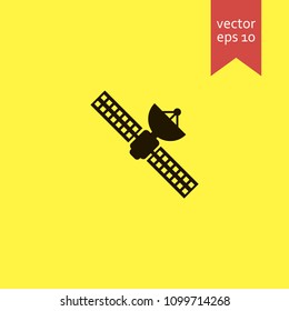 satellite. satellite icon. sign design. Vector EPS 10.
