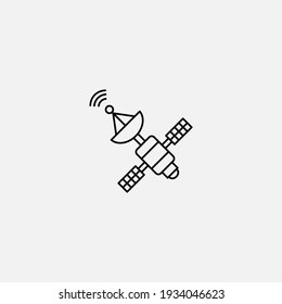 Satellite icon sign vector,Symbol, logo illustration for web and mobile