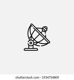 Satellite icon sign vector,Symbol, logo illustration for web and mobile