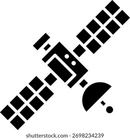 Satellitensymbol - Raumfahrttechnik