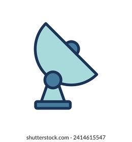 satellite icon symbol vector template