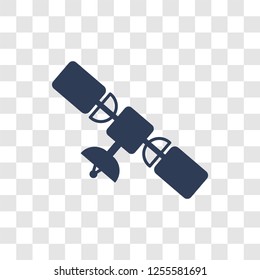 Satellite icon. Trendy Satellite logo concept on transparent background from Astronomy collection