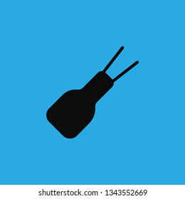 satellite icon vector