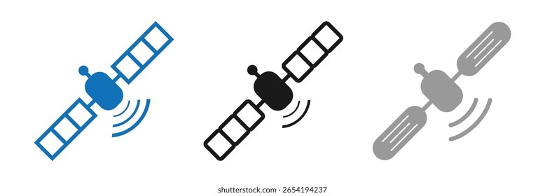 Satellite icon vector. Satellite icon.