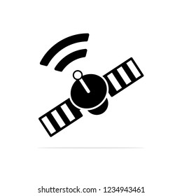satellite icon. Vector concept illustration for design.