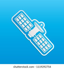 Satellite icon vector design