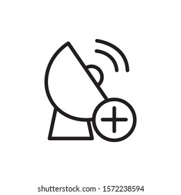 Satellite icon vector design illustration