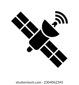 Satellite icon vector design trendy