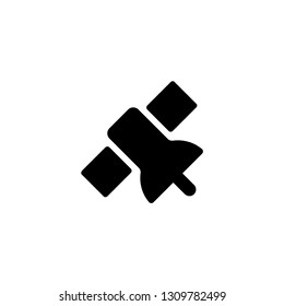 satellite icon vector illustration