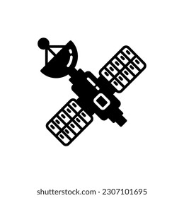 Satellite icon in vector. Illustration