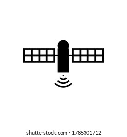 Ilustración vectorial de icono satelital, eps 10.