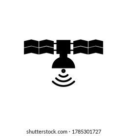 Satellitensymbol, Vektorgrafik eps10.
