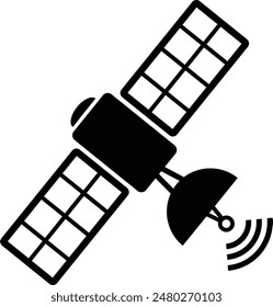 Satellite Icon Vektorillustration Logo Vorlage Design EPS 10.