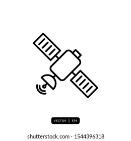 Satellite Icon Vector - Sign or Symbol