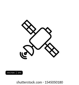 Satellite Icon Vector - Sign or Symbol 