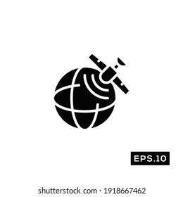 Satellite Icon Vector. Satellite Symbol Vector