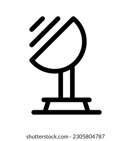 Illustration zum Design von Satellitensymbolen
