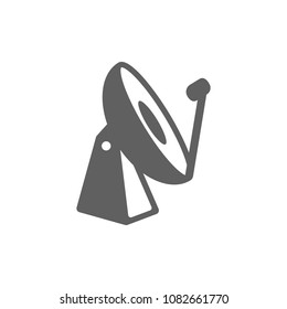 Satellite icon vector. Symbol for your web site design, logo, app, UI. Vector illustration, EPS