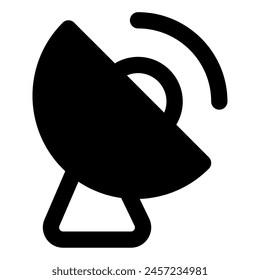 Satellite icon for web, app, infographic, etc