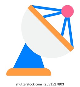 Satellite icon for web, app, infographic, etc