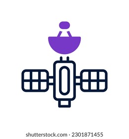 Satelliten-Icon für Ihr Website-Design, Logo, App, UI.