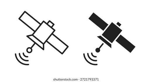 Satellitensymbol für Ihr Website-Design, Logo, App, UI. EPS10