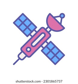 satellite icon for your website, mobile, presentation, and logo design.