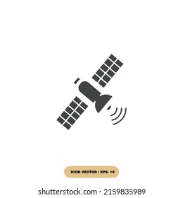 satellite icons  symbol vector elements for infographic web