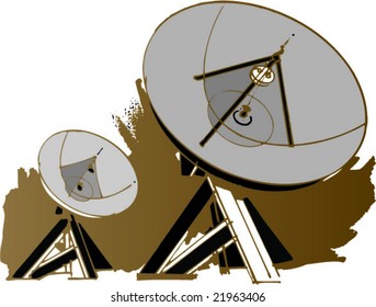 satellite illustration