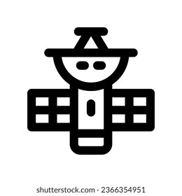 satellite line icon. vector icon for your website, mobile, presentation, and logo design.