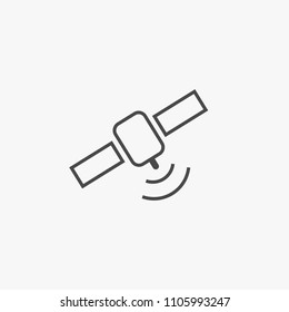 Satellite line vector space antenna eps10