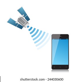 Satellite And Mobile Phone