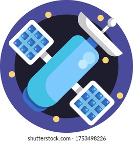 satellite navigation device vector illustration icon