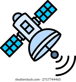 Satellite New Creative Icon Design Vector