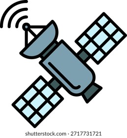Satellite New Creative Vector Icon Design