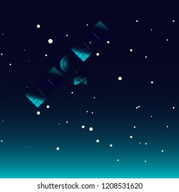 Satellite Orbits - Illustration Design