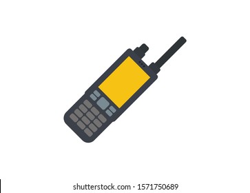 Satellite Phone With Lengthened Antenna.