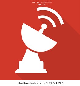satellite plate icon