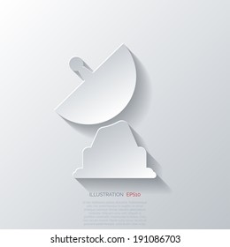 satellite plate icon