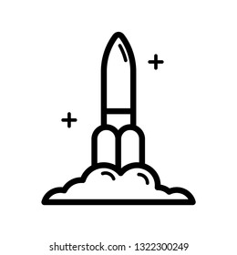 Satellite Rocket Launcher Icon