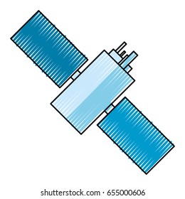 satellite space antenna