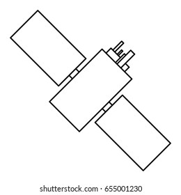 satellite space antenna